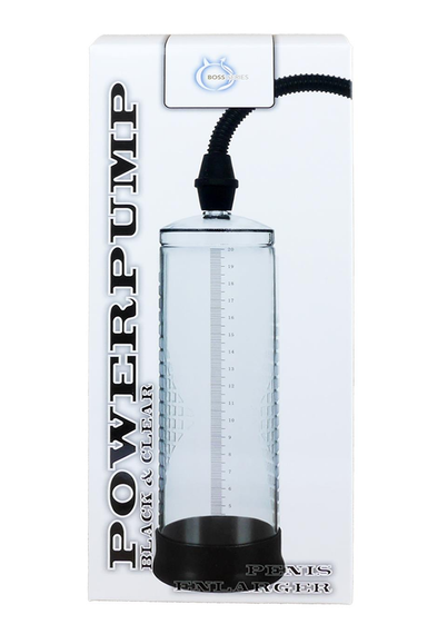 Вакуумна помпа "Power pump - Black&Clear " sexstyle | Зображення 5