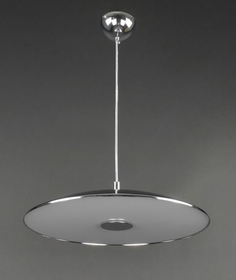 Люстра світлодіодна підвісна LED світильник для квартири на стелю лед 27710 Хром 20-160х30х30 см. | Зображення 2