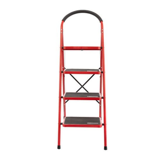 Драбина 4 сход., висота 1,3 м, до верхньої сход. 0,9 м INTERTOOL LT-0038 | Зображення 3