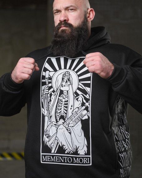 Тепла худи ghetto Momento mori РА5087 | Зображення 5