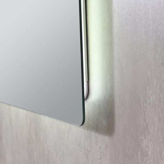 Дзеркало Qtap Taurus (TA2) 1000×800 мм з LED-підсвіткою Touch, з антизапотіванням, з димером, темп. кольору (3000-6500K) | Зображення 2