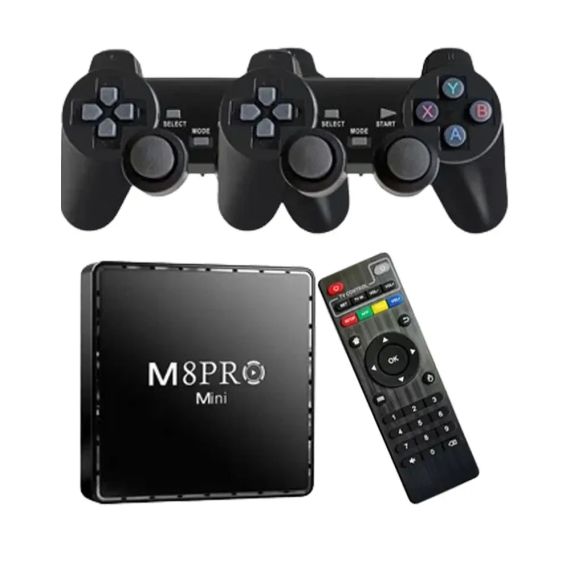 Игровая консоль M8 Рro Android Wireless Ретро приставка на 10000 игр | Зображення 5