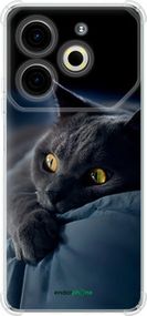 Чохол на Tecno POVA 6 Neo Димчастий кіт "825sp-3753-2448"