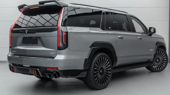 Комплект обвісів LRT Carbon для Cadillac Escalade 2020- рр | Зображення 2