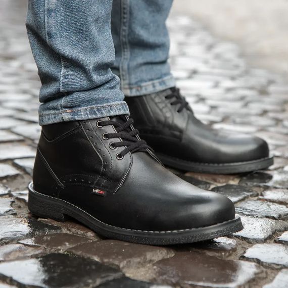 Зимове чоловіче взуття. Черевики утеплені хутром 42 розмір | Зображення 2