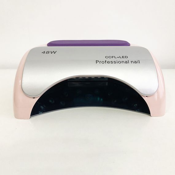 Гібридна лампа для нігтів Beauty Nail CCFL + LED 48W K18. Колір рожевий | Зображення 5