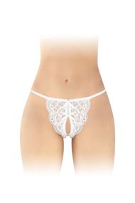 Открытые трусики Fashion Secret Cindy Белые One Size