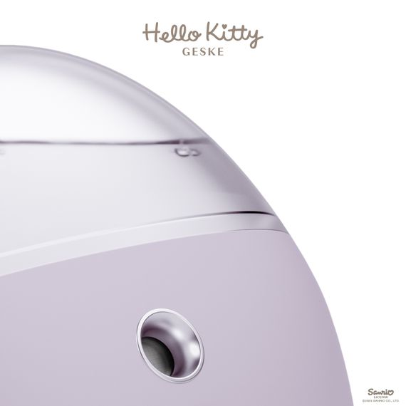 Електронний освіжувач для зволоження обличчя GESKE Facial Hydration Refresher 4в1 by Hello Kitty purple | Зображення 4