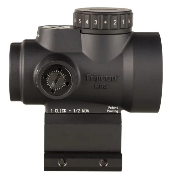 Приціл коліматорний Trijicon MRO HD 1х25 точка 2 MOA + коло 68 MOA з червоним підсвічуванням | Зображення 4