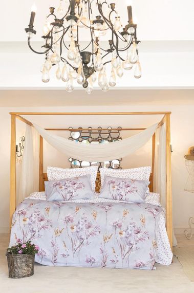 Постільна білизна з рушником Altinbasak Ranforse 200 х 220 см Ofelya Anew