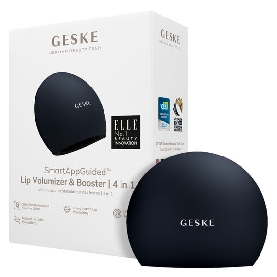 Устройство для увеличения объема губ GESKE Lip Volumizer&Booster 4в1 Big white, Черный