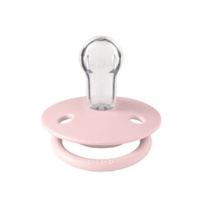 Соска пустушка BIBS De Lux Silicone (кругла) 0-36 міс – Blossom