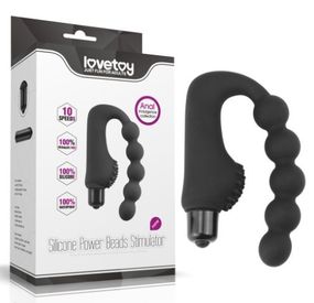 Анальный стимулятор - Anal Indulgence Collection Silicone Power Beads Stimulator sexstyle