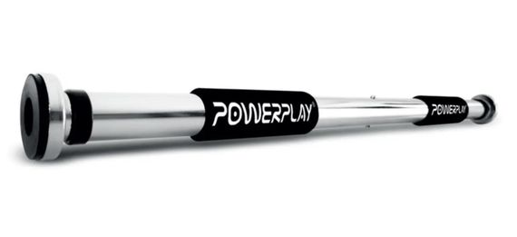Турнік розсувний PowerPlay 4128 Pull Up Bar (60-90 см) Steel/Black (PP_4128)