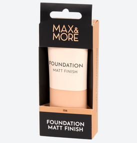 Тональний крем matt finish Max & More 126, 30 ml