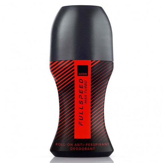 Дезодорант-антиперспирант с шариковым аппликатором Avon Full Speed Max Turbo, 50 мл