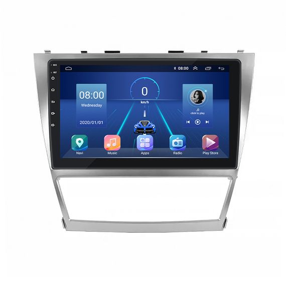 Штатна магнітола Lesko для Toyota Aurion I 2006-2012 екран 10" 6/128Gb 4G Wi-Fi GPS Top Тойота