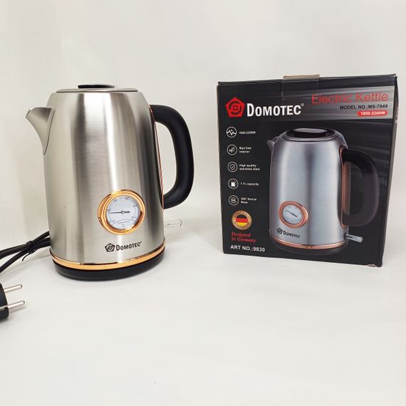 Чайник для бытового использования Domotec, Электрический чайник с индикатором работы PG-34 | Зображення 4