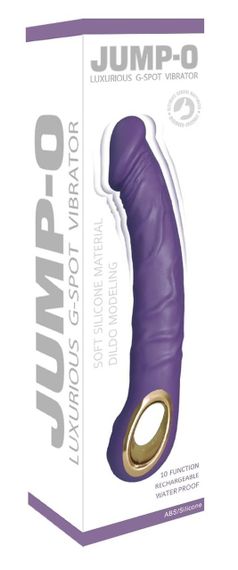 Вибратор - Realistic Vibrator Purple sexstyle | Зображення 7