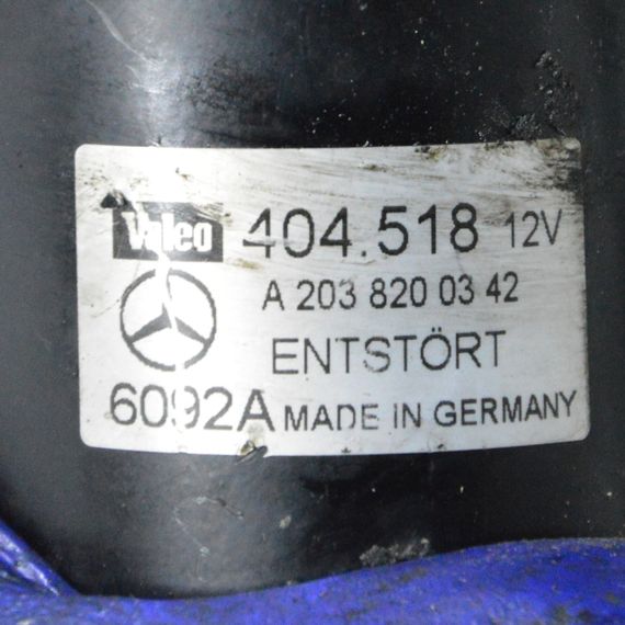 Моторчик склоочисника Mercedes C-Class W203 2000-2007 Трапеція двірників Мерседес в203 A2038200342 | Зображення 2