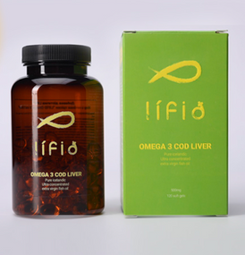 Риб’ячий жир з печінки тріски Omega-3 Cod Liver, 500 мг (120 капсул)