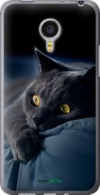 Чохол на Meizu MX4 PRO Димчастий кіт "825u-132-2448"
