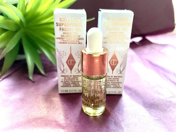 Олія для обличчя charlotte tilbury collagen superfusion facial oil, 3,5 ml | Зображення 1