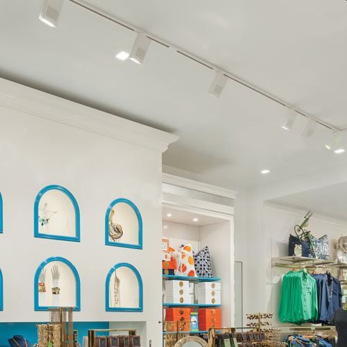 Светильник трековый поворотный KW-18 E27 WH | Зображення 4