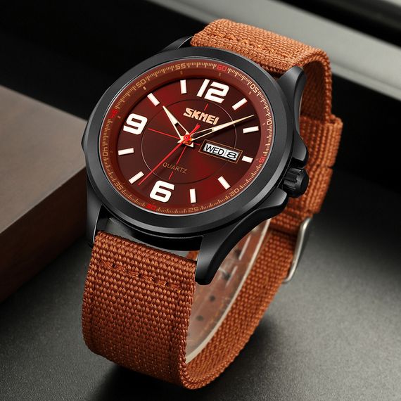Чоловічий годинник Skmei 9315BN Brown | Зображення 2