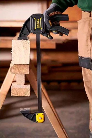 Струбцина FatMax L тригерна з максимальним зусиллям стискування 135 кг STANLEY FMHT0-83211 | Зображення 5