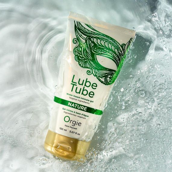 Лубрикант на водній основі Orgie Lube Tube Nature, 150 мл, натуральний склад, зволожує, заспокоює Sex Aura | Зображення 3