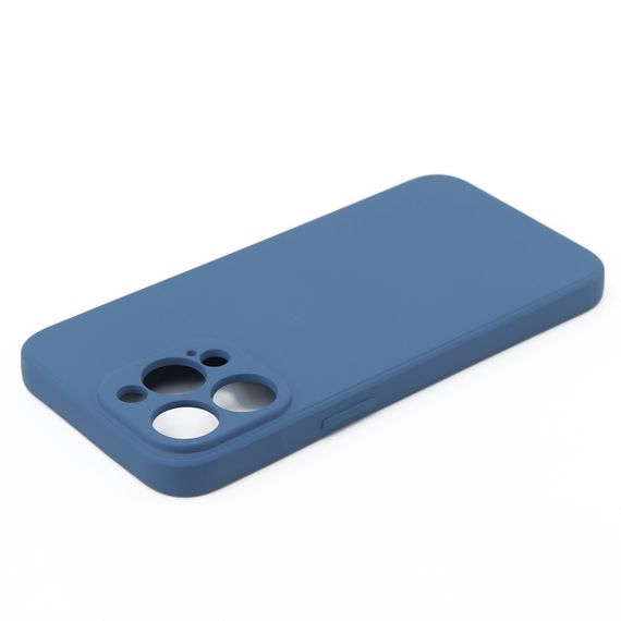 📱 Чохол Silicone Lite для iPhone 14 Pro Max, темно-синій | Зображення 1