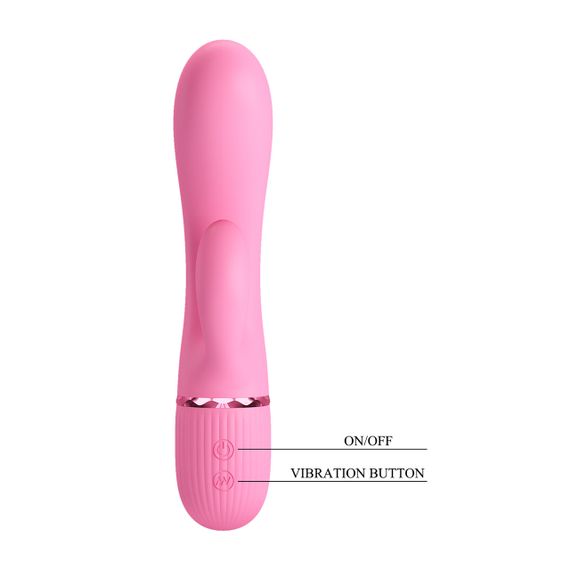 Вібратор - Pretty Love Marski Vibrator Pink Sex Aura | Зображення 8