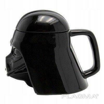 Чашка Бокал Кружка Пластиковая Star Wars 3D Plastic Дарт Вейдер (Черная) | Зображення 5