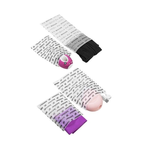 Подарочный набор Satisfyer Love Box, игрушка для него и для нее, белье, мешочек для хранения | Зображення 3