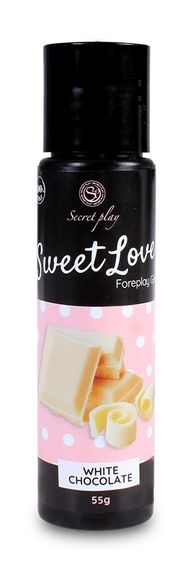 Гель для орального секса Secret Play - Sweet Love White chocolate Gel, 60 ml Sex Aura | Зображення 1