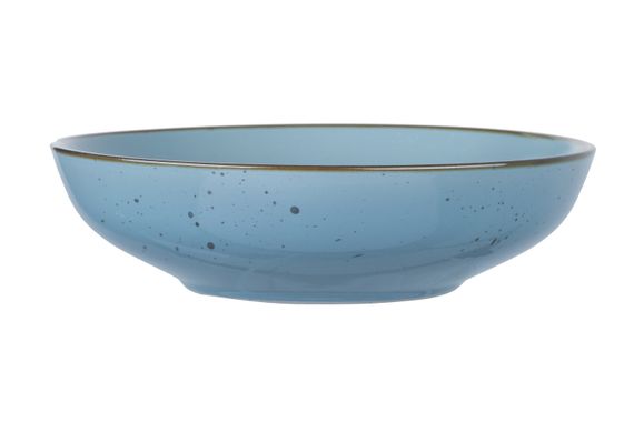 Тарелка суповая Ardesto Bagheria, 20 см, Misty blue, керамика (AR2920BGC)
