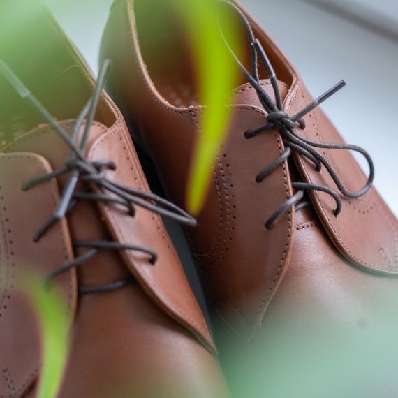 Коричневі класичні туфлі дербі 41 розмір | Зображення 2