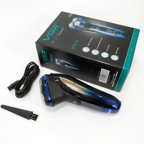 Портативная электробритва для бороды VGR V-387, Бритвы аккумуляторные, Портативная бритва QM-26 | Зображення 3