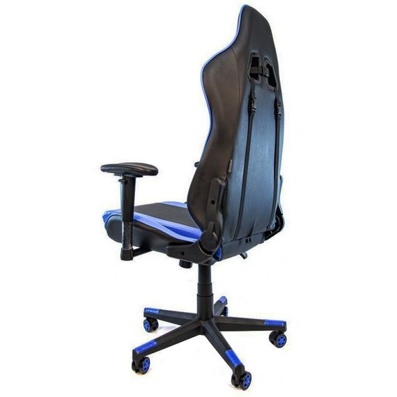 Кресло геймерское игровое компьютерное Bonro 2011-A синее 40700005 | Зображення 5