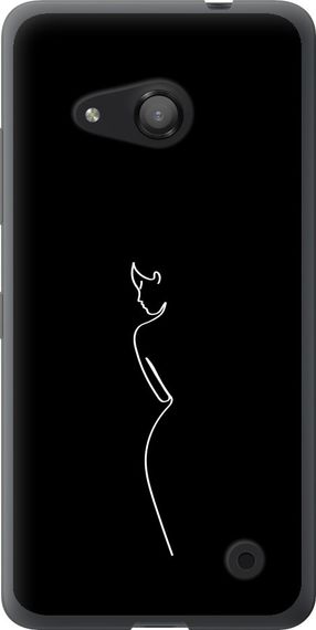 Чехол на Microsoft Lumia 550 Силуэт1 "4590u-343-17620"