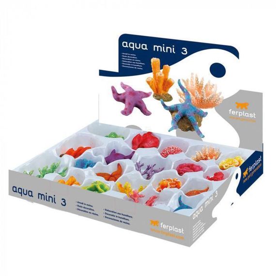 Декоративные украшения для аквариумов из полиуретана Ferplast BLU 9179 AQUA MINI 3
