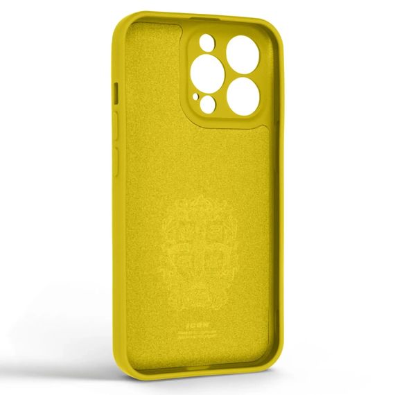 Чохол до мобільного телефона Armorstandart Icon Ring Apple iPhone 13 Pro Yellow (ARM68667) | Зображення 1