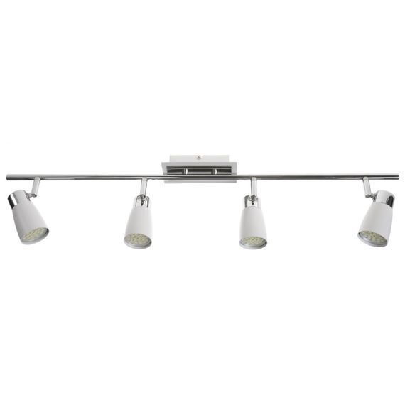 Светильник настенно-потолочный спот поворотный накладной HTL-176/4 GU10 WH