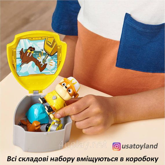 Щенячий патруль: Большие грузовики. Подарочный набор 6-в-1 с фигуркой Крепыша, дроном и аксессуарами | Зображення 7