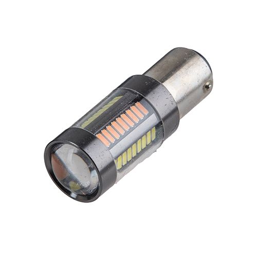 Лампа діодна S25 1157-4014-66SMD  2 контакту W+Y 10856 | Зображення 1