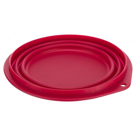 Миска Trixie для собак дорожня складна термопластичний каучук 2 л/22 см | Зображення 3