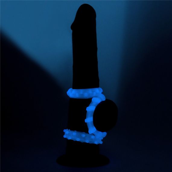 Набір ерекційних кілець - Lumino Play Penis Ring sexstyle | Зображення 8