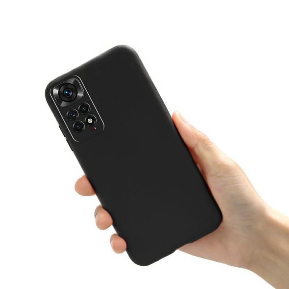 Чохол Candy Silicone для Xiaomi Redmi Note 11 Pro 4G / 11 Pro 5G / 12 Pro 4G колір Чорний | Зображення 2