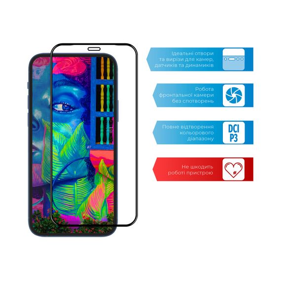 Скло захисне ACCLAB Full Glue Apple iPhone XR/11 (1283126508196) | Зображення 3